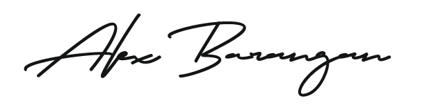 Alex Barangan Signature